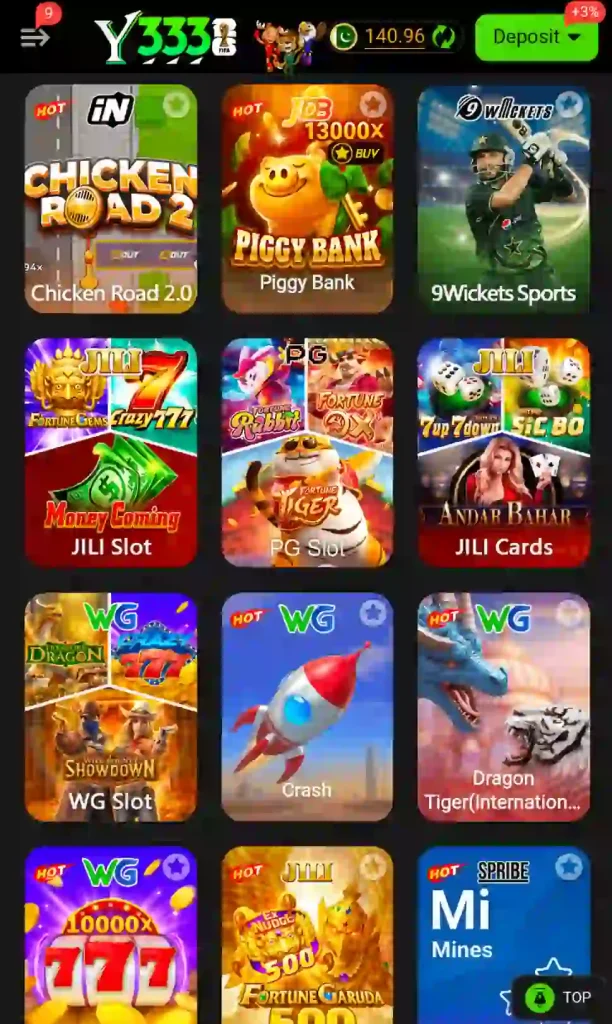 Y333 Game